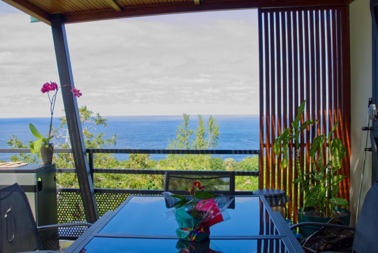 Ka Hema - Maison Entiere Avec Jacuzzi Et Vue Sur Mer Saint-Joseph Exterior photo