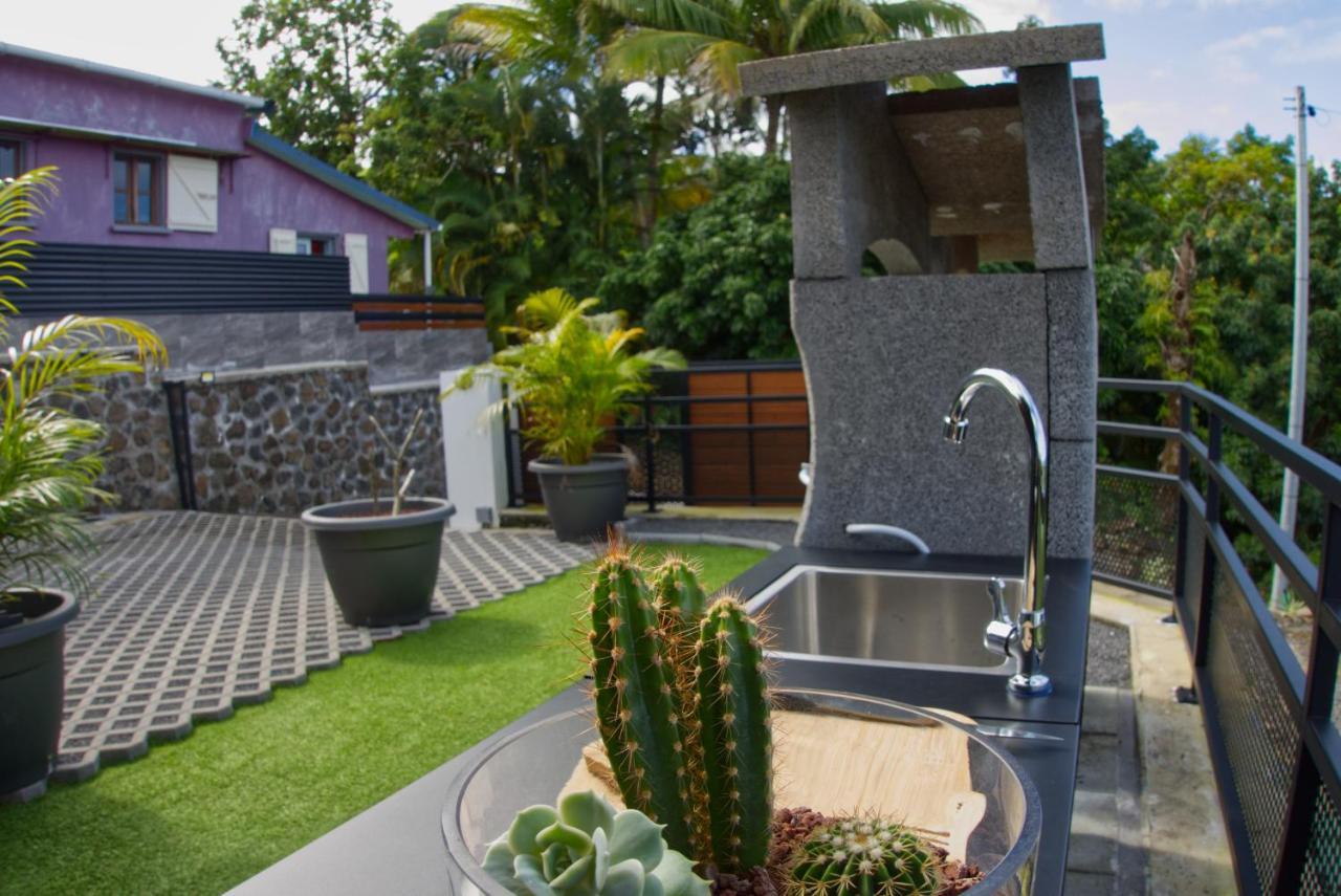 Ka Hema - Maison Entiere Avec Jacuzzi Et Vue Sur Mer Saint-Joseph Exterior photo