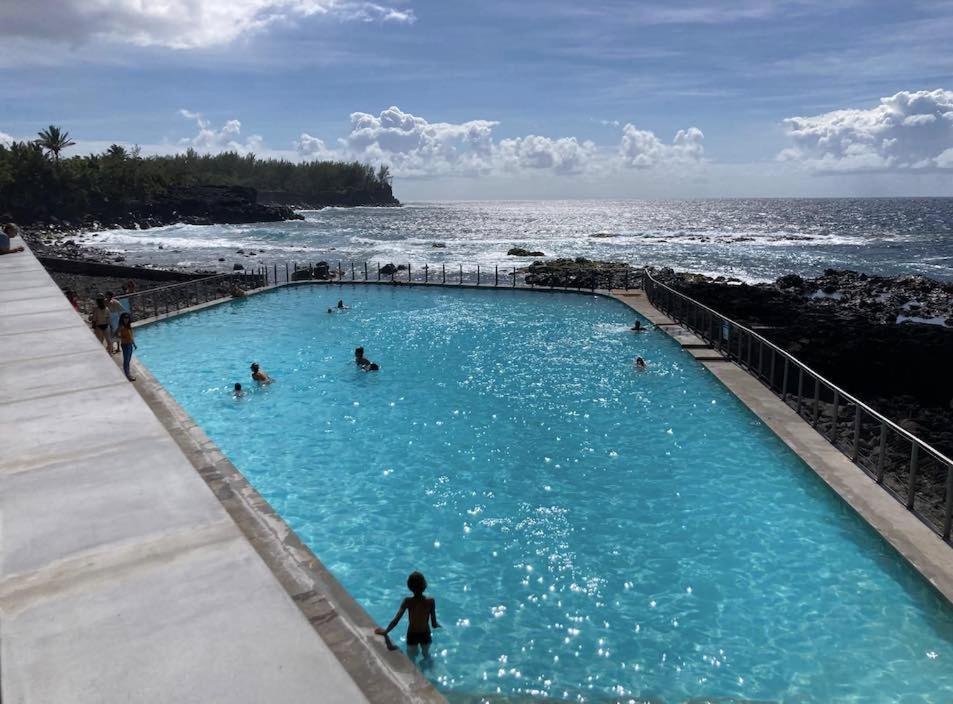 Ka Hema - Maison Entiere Avec Jacuzzi Et Vue Sur Mer Saint-Joseph Exterior photo